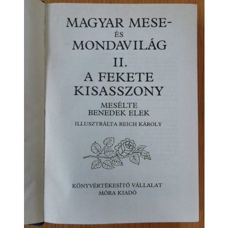 Benedek Elek: Magyar mese- és mondavilág II.: A fekete kisasszony