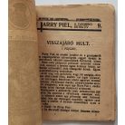 Harry Piel a vakmerő detektív 8. füzet - Visszajáró múlt