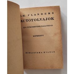 Ch. Flanders: Autótolvajok (Bibliotéka képregény)