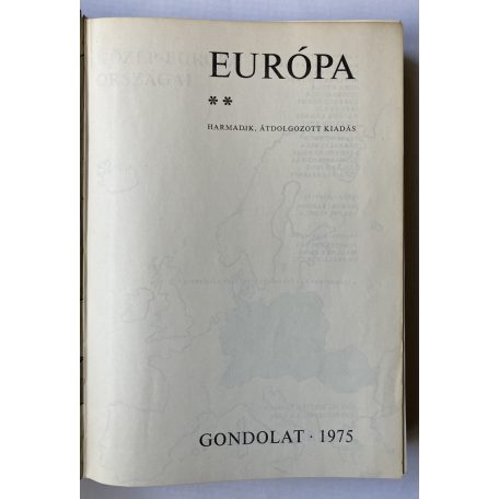 Balogh Béla András: Európa 1-2.