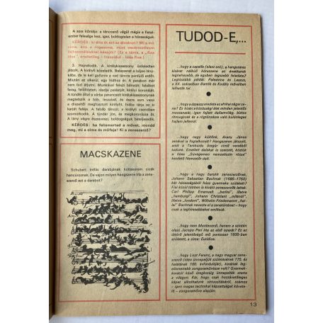 Somos Ágnes (szerk.): Mini Pajtás 1986 ősz 