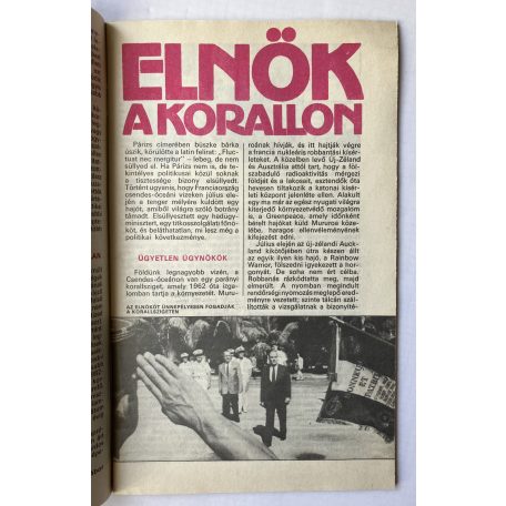 Világesemények dióhéjban 85/11-12