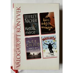   Archer Jeffrey, Anthony Capella,  Lee Child és  Patricia Wood's: Digest Válogatott könyvek (Kettős mérce, A kávé sokféle aromája, Nincs mit veszítened, Mázlista)  