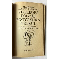   McMenemy Kemény Gabiella: Végleges fogyás fogyókúra nélkül 