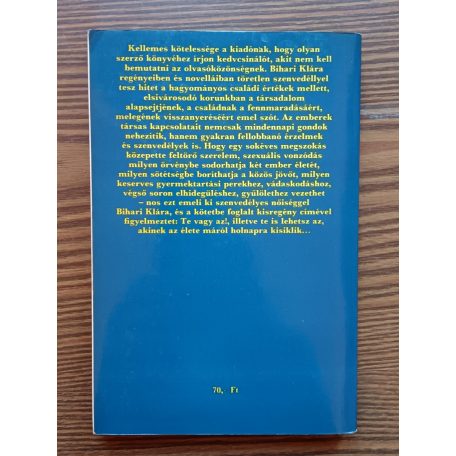 Bihari Klára: A bűnvalló 