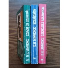   D. H. Lawrence: Szülők és szeretők - Szivárvány - Szerelmes asszonyok (3 kötet)