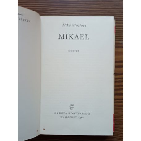 Mika Waltari: Mikael I-II. 
