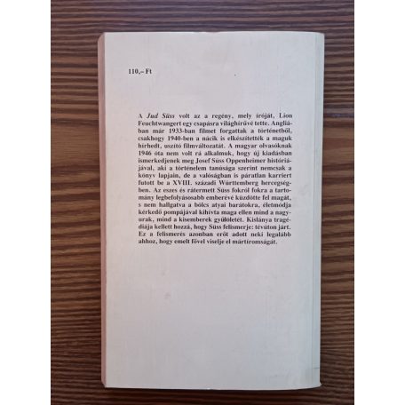 Lion Feuchtwanger: Jud Süss - A herceg és kincstárnoka