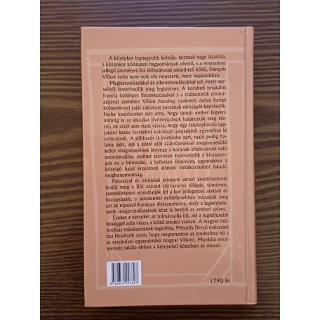 Francois Villon: Francois Villon összes versei-Oeuvres