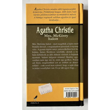Agatha Christie: Mrs. McGinty halott