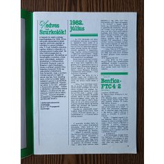 Nagy Béla (szerk.): Fradi műsorlap 1983. 109. szám