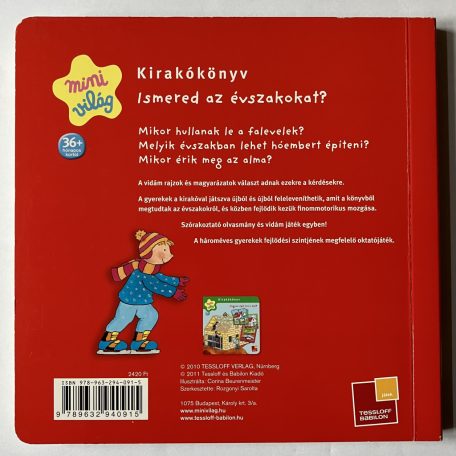 Ismered az évszakokat? - Kirakókönyv