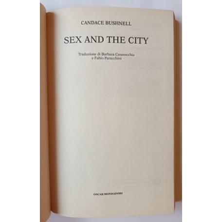 Candace Bushnell:  Sex and the City (olasz nyelvű kiadás)