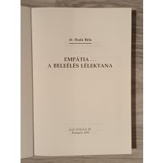 Buda Béla, Dr.: Empátia... A beleélés lélektana