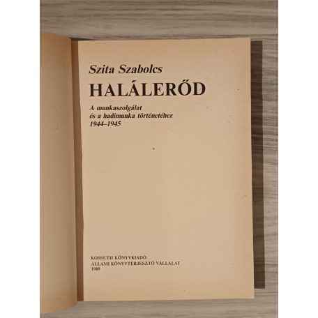 Szita Szabolcs: Halálerőd