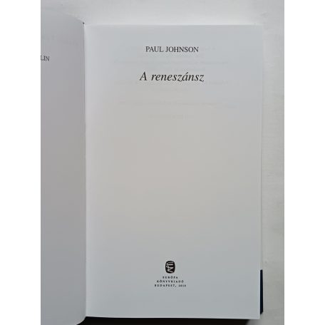 Paul Johnson: A reneszánsz
