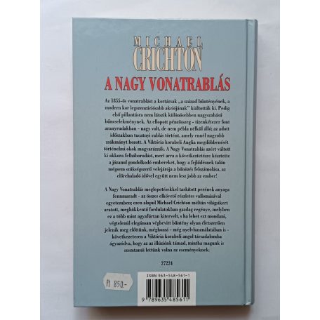 Michael Crichton: A nagy vonatrablás