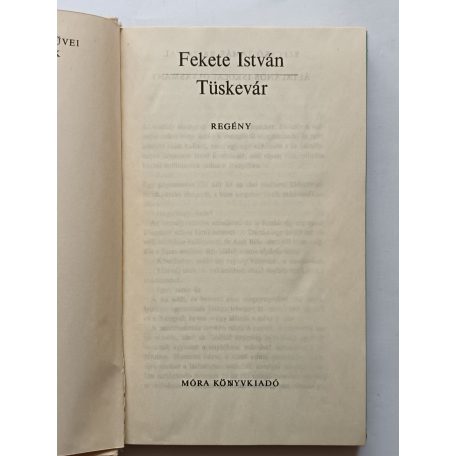 Fekete István: Tüskevár
