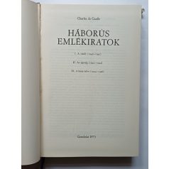 Charles de Gaulle: Háborús emlékiratok