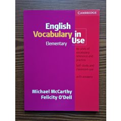   Michael McCarthy, Felicity O'Dell: English vocabulary in use (elementary)