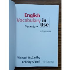   Michael McCarthy, Felicity O'Dell: English vocabulary in use (elementary)