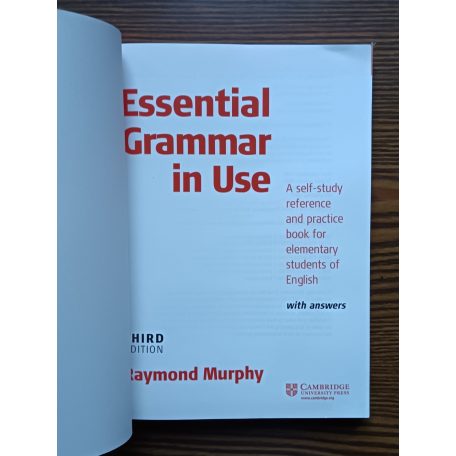 Raymond Murphy: Essential Grammar in Use