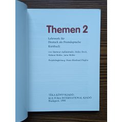   Bogdány Ferenc Dr. (szerk.): Themen 2 Kursbuch Lehrwerk für Deutsch als Fremdsprache
