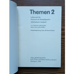   Bogdány Ferenc Dr. (szerk.): Themen 2. - Arbeitsbuch Ausland Lehrwerk für Deutsch als Fremdsprache