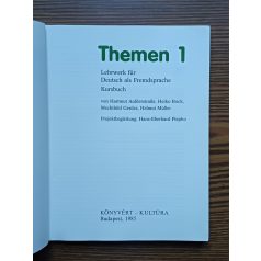   Bogdány Ferenc Dr. (szerk.): Themen 1 - Kursbuch Lehrwerk für Deutsch als Fremdsprache