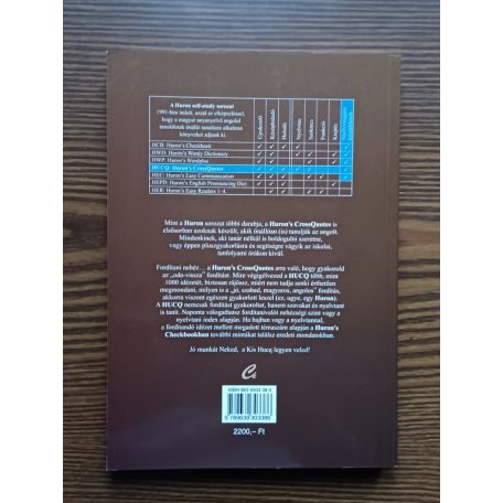 Salamon Gábor (szerk.): Huron's CrossQuotes 1000 - Kezdőknek, haladóknak
