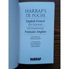 Michael Janes: Harrap's De Poche - English-French dictionary