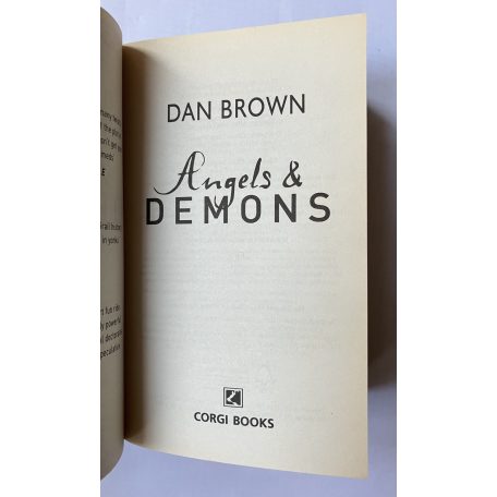 Brown, Dan: Angels and Demons