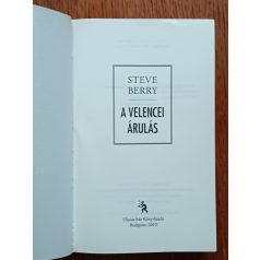 Steve Berry: A velencei árulás