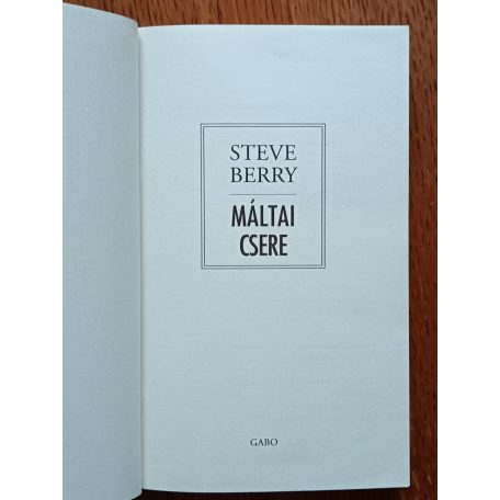 Steve Berry: Máltai csere