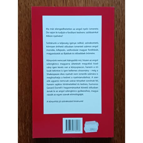 Antunovocs Mónika-Mörk Péter: Angol értelmező kisszótár 