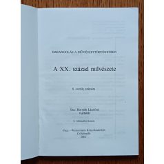 Horváth Lászlóné: A XX. század művészete (8.o.)
