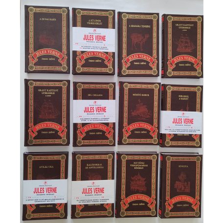 Jules Verne összes művei 1-80. Unikornis kiadó (teljes sor, olvasatlan, gyüjtői állapot)