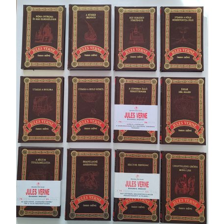 Jules Verne összes művei 1-80. Unikornis kiadó (teljes sor, olvasatlan, gyüjtői állapot)