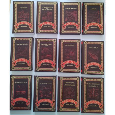 Jules Verne összes művei 1-80. Unikornis kiadó (teljes sor, olvasatlan, gyüjtői állapot)