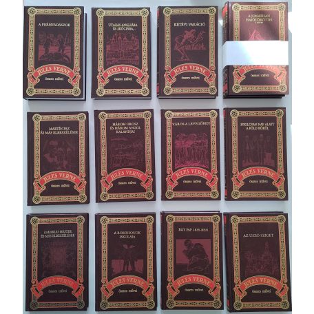 Jules Verne összes művei 1-80. Unikornis kiadó (teljes sor, olvasatlan, gyüjtői állapot)