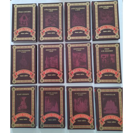Jules Verne összes művei 1-80. Unikornis kiadó (teljes sor, olvasatlan, gyüjtői állapot)