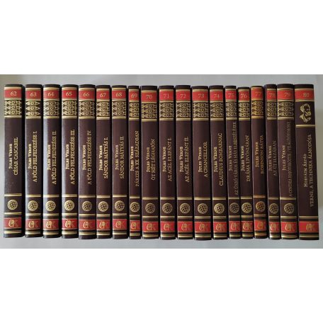 Jules Verne összes művei 1-80. Unikornis kiadó (teljes sor, olvasatlan, gyüjtői állapot)