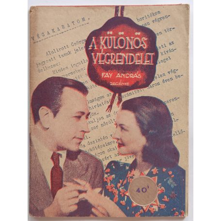 Fáy András: A különös végrendelet