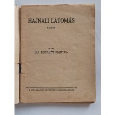   Ifj. Lovászy Márton: Hajnali látomás (Világvárosi Regények 26.)