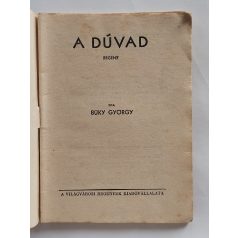 Büky György: A dúvad (Világvárosi Regények 169.)
