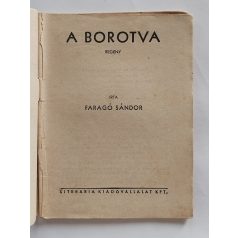 Faragó Sándor: A borotva (Világvárosi Regények 235.)