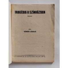   Görög László: Tragédia a színházban (Világvárosi Regények 290.)