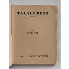 Forró Pál: Talált pénz (Világvárosi Regények 415.)