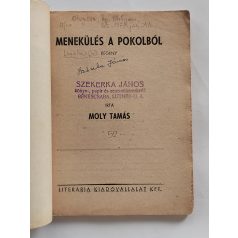   Moly Tamás: Menekülés a pokolból (Világvárosi Regények 508.)