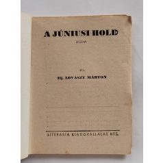   Ifj. Lovászy Márton: A júniusi hold (Világvárosi regények 570.)